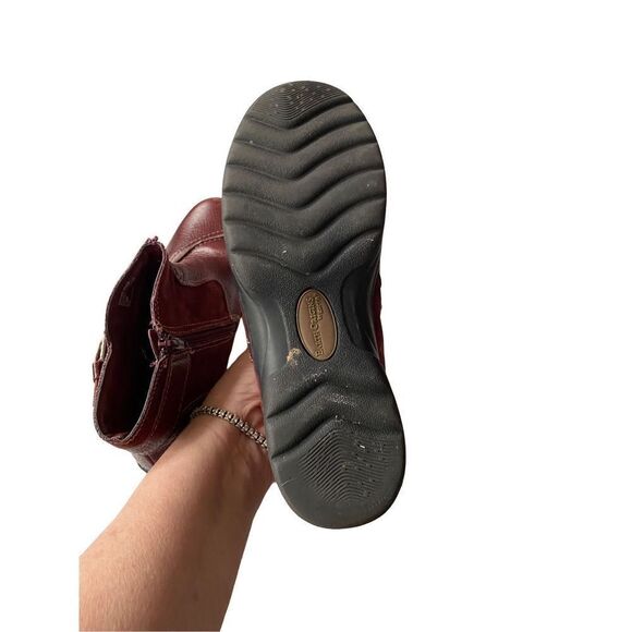 Earth origins, women’s Daytona, leather ankle, Merlot boot size 7 1/2  - Picture 6 of 7